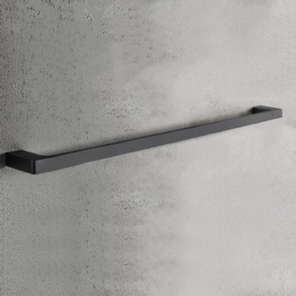 Towel Bar Towel Bar, 31.5 Inch, Matte Black Gedy PI21-80-14